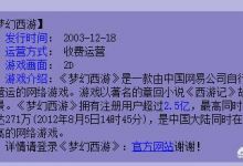 《梦幻西游》到底属于什么游戏？