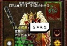 你认为《传奇世界》游戏里战士怎么搭配最经典？