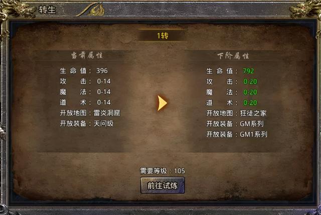 传奇手游《怒火一刀》装备·转生·阵法详细完整玩法攻略介绍