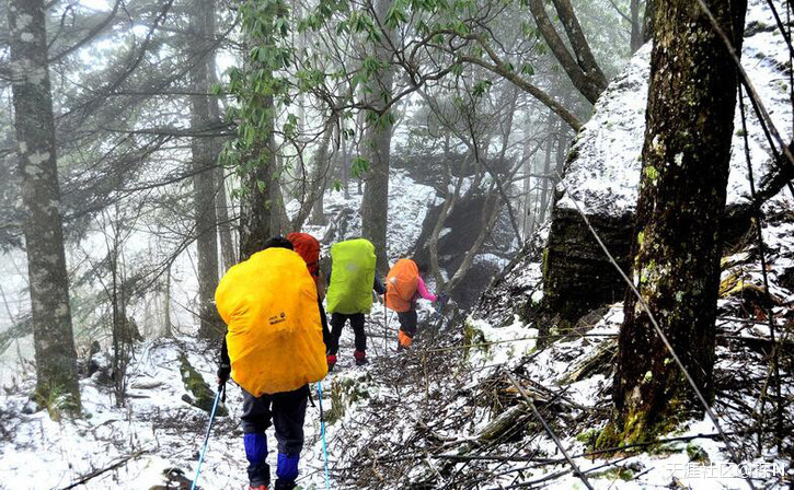31号元旦。神农架穿越。冰雪原始森林。滑雪啦。走起。